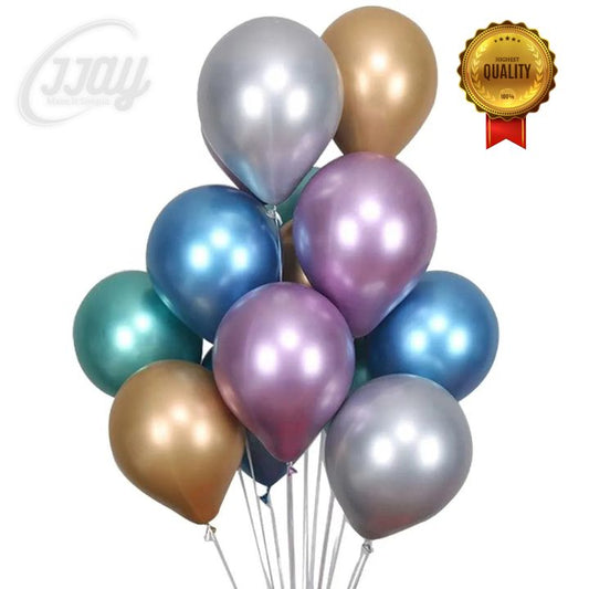 5-inch Metallic Latex Balloon