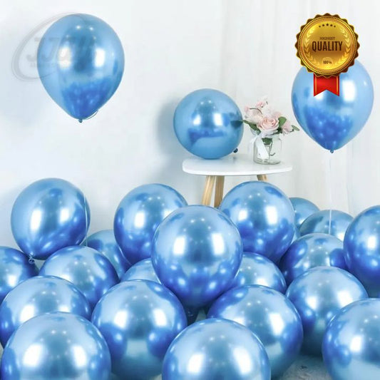 12-inch Metallic Latex Balloons