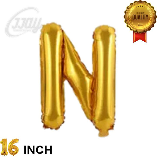 16in  Foil Letter (N)