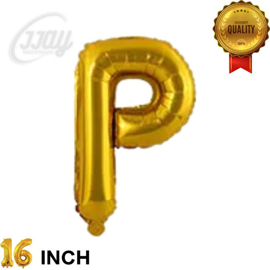 16in  Foil Letter (P)