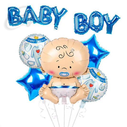 Baby Boy Foil Balloon (Big)