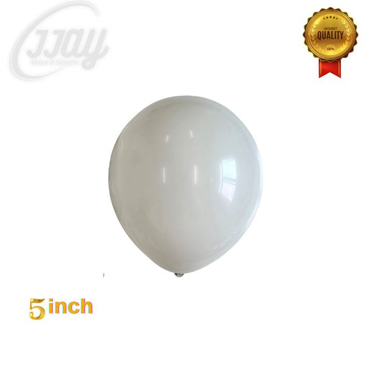 Sand White Retro Balloon