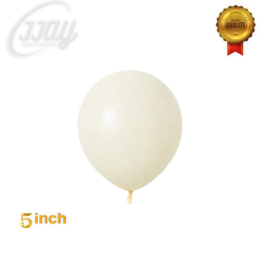 Ivory White Retro Balloon