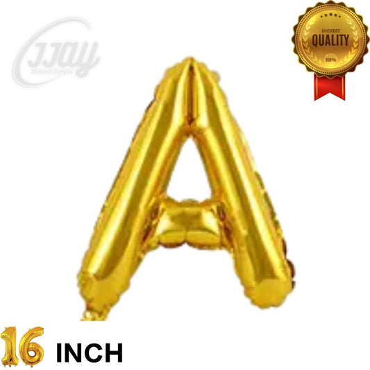 16in  Foil Letter (A)