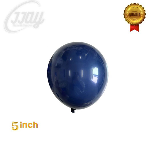 Dark Blue Retro Balloon