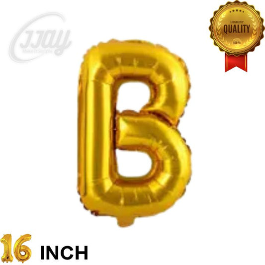 16in  Foil Letter (B)