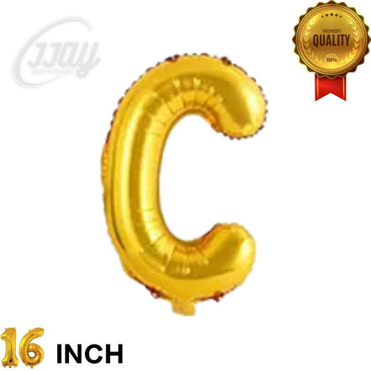 16in  Foil Letter (C)