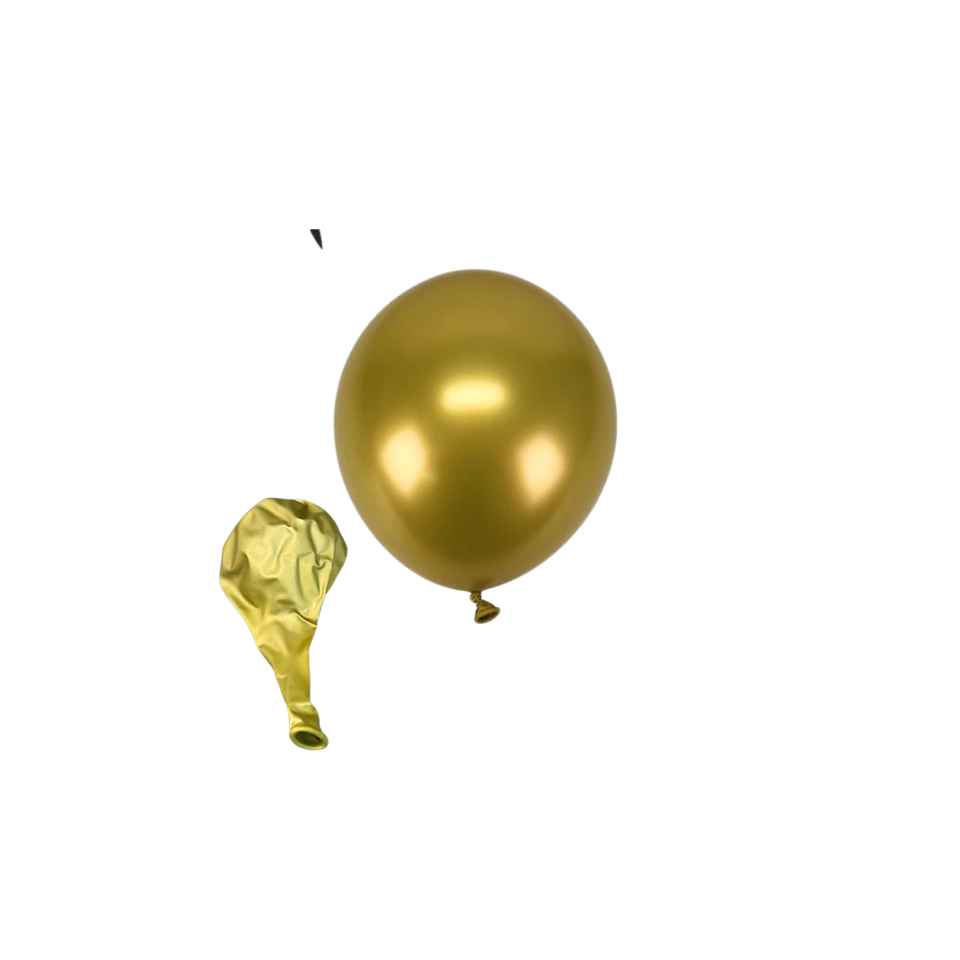 12In Metallic Latex Balloons