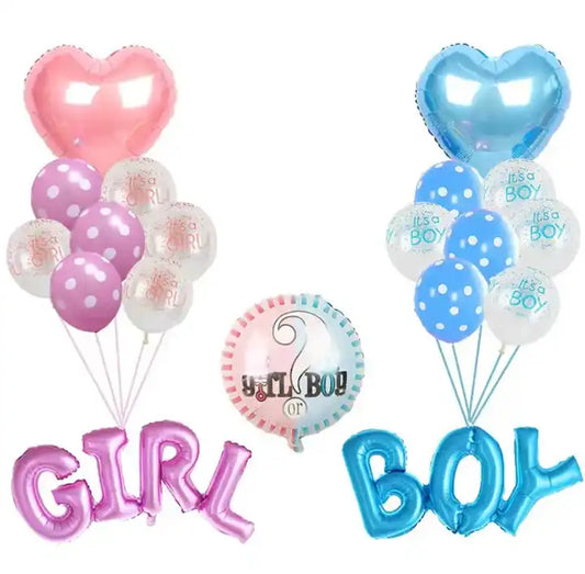 Baby Gender Reveal Party Decoration (Non inflated)