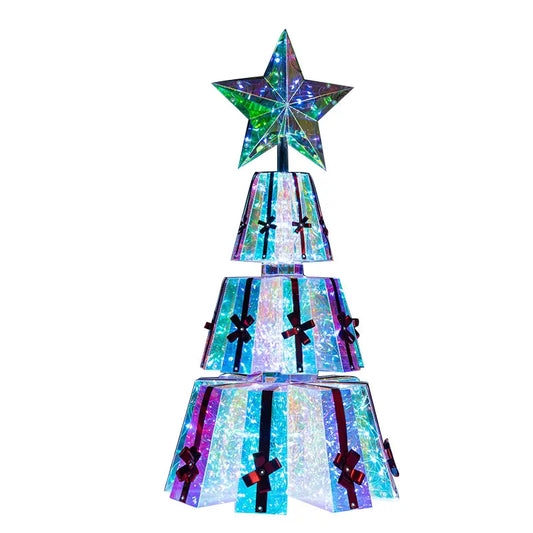 Holographic Christmas Tree