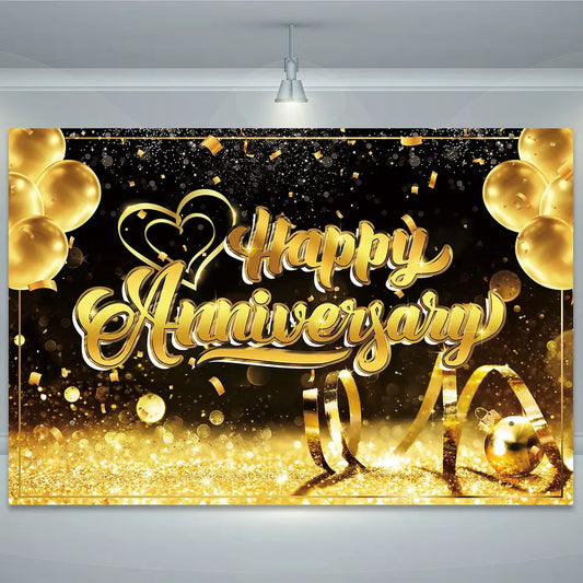 Anniversary Backdrop Banner